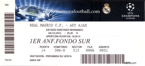 real madrid cf tickets